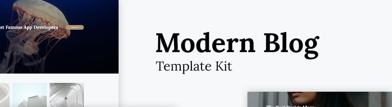 Katelyn - Modern Blog Template Kit