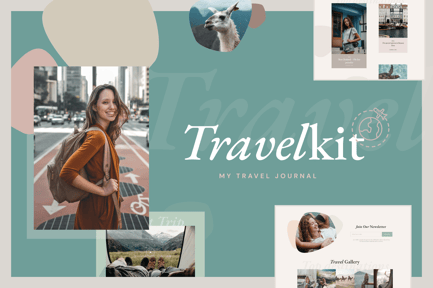 Preview: TravelKit - Journal & Blog Template Kit for Elementor