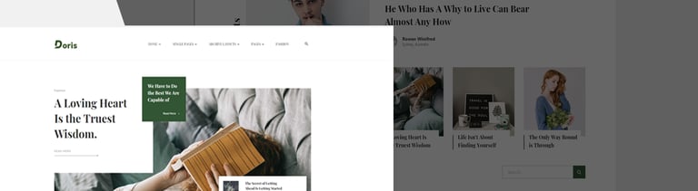 Doris - Blog & Magazine Template Kit
