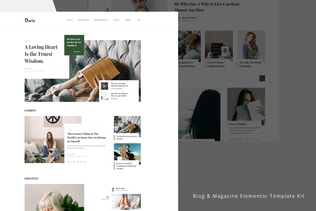 Doris - Blog & Magazine Template Kit