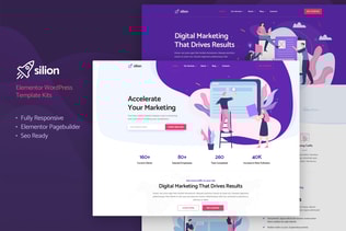 Silion - Digital Marketing Elementor Template Kit