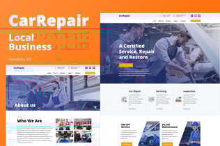 Preview: CarRepair - Local Business Template Kit