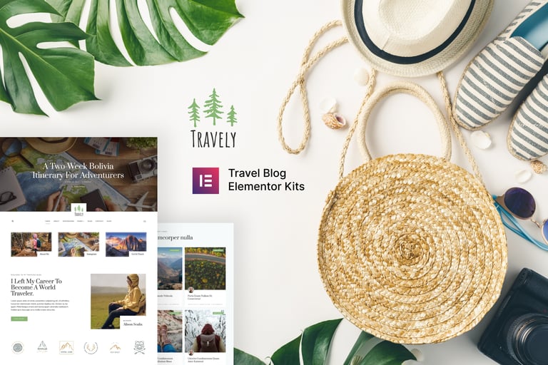 Travely - Travel Blog Template Kit