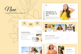 Preview: None - Stylish Fashion Elementor Template Kit
