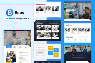 Preview: Boos - Business Elementor Template Kit