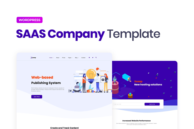 Xsapp – SAAS Company Elementor Pro Template Kit