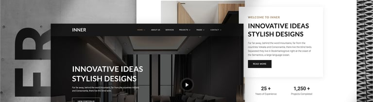 Inner – Interior Design & Architecture Template Kit