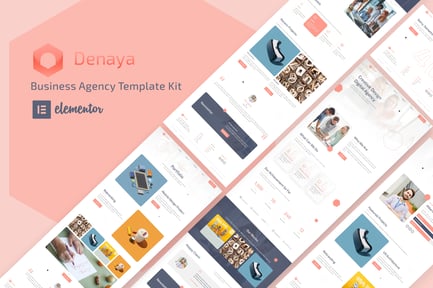 Preview: Denaya - Business Agency Elementor Template Kit