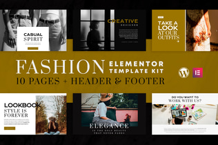 Preview: Fashion Spirit - WooCommerce Elementor Template Kit