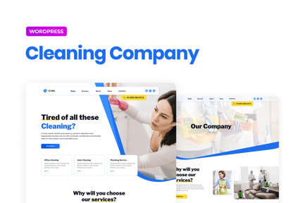 Preview: Clino – Cleaning Business Elementor Template Kit