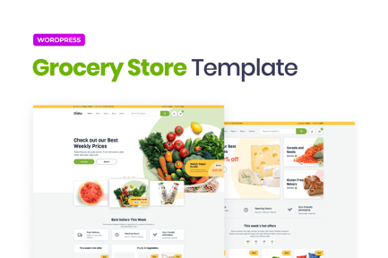 Preview: Disho – Grocery Store Elementor Pro Template Kit