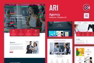 Vista previa: ARI - Template Kit de agencia