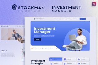 Preview: Stockmen - Investment Manager Template Kit