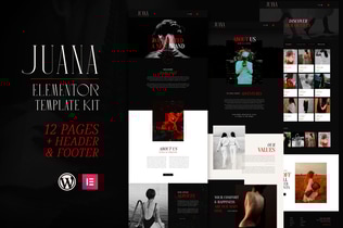 Preview: Juana - Fashion Store Elementor Template Kit