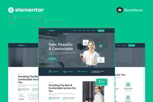 Preview: Kangkunci - Locksmith & Security System Elementor Pro Full Site Template Kit