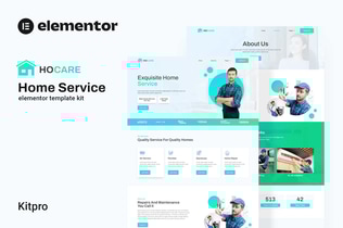 Preview: Hocare - Home Service Elementor Template Kit