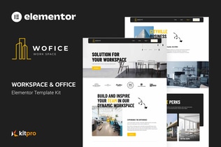 Preview: Wofice - Workspace & Office Elementor Template Kit