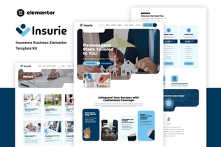 Preview: Insurie - Insurance Business Elementor Template Kit