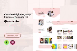 Vista previa: Digimity - Template Kit Elementor para agencias digitales creativas