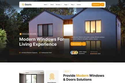 Preview: Doorvista - Door & Window Elementor Template Kit
