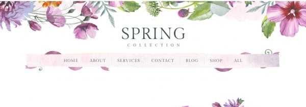 Spring Watercolor and Floral Template Kit