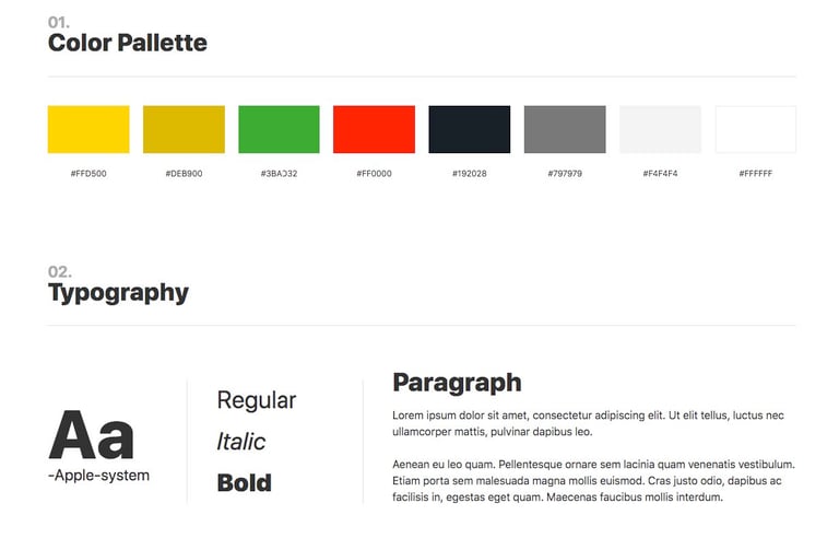 Faber - Template Kits For Tech Company