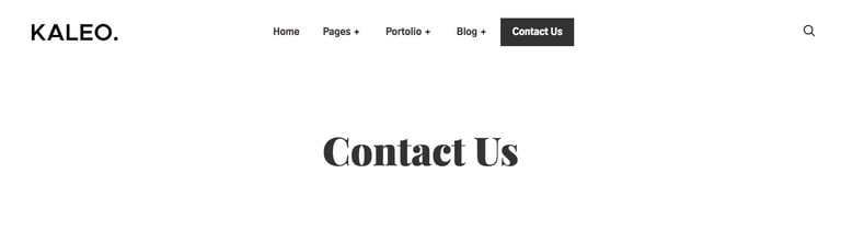 Kaleo - Creative Portfolio Template Kit