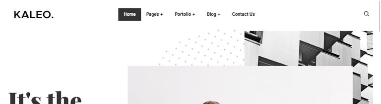 Kaleo - Creative Portfolio Template Kit