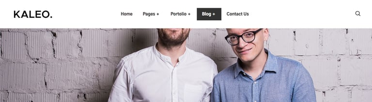 Kaleo - Creative Portfolio Template Kit