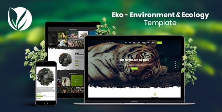 Eko - Environment & Ecology Template Kit