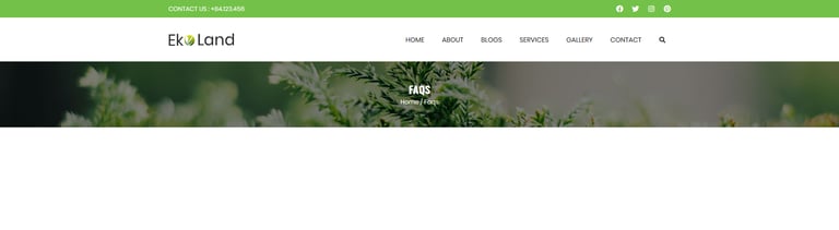 Eko - Environment & Ecology Template Kit