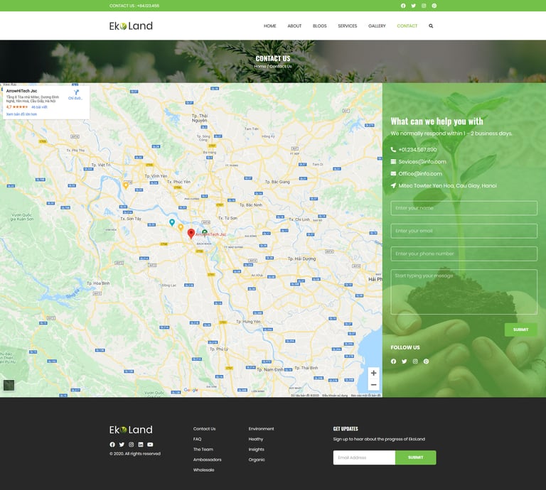 Eko - Environment & Ecology Template Kit