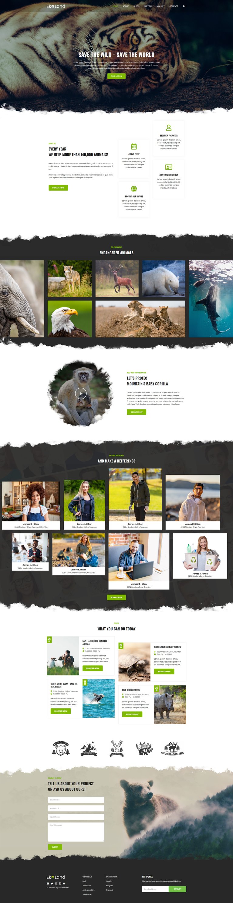 Eko - Environment & Ecology Template Kit