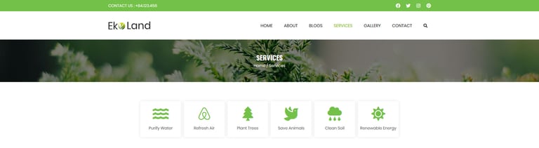 Eko - Environment & Ecology Template Kit