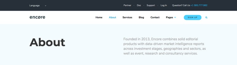 Encore - Multi-purpose Business Template Kit