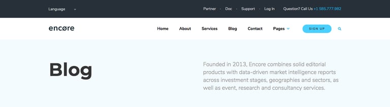 Encore - Multi-purpose Business Template Kit
