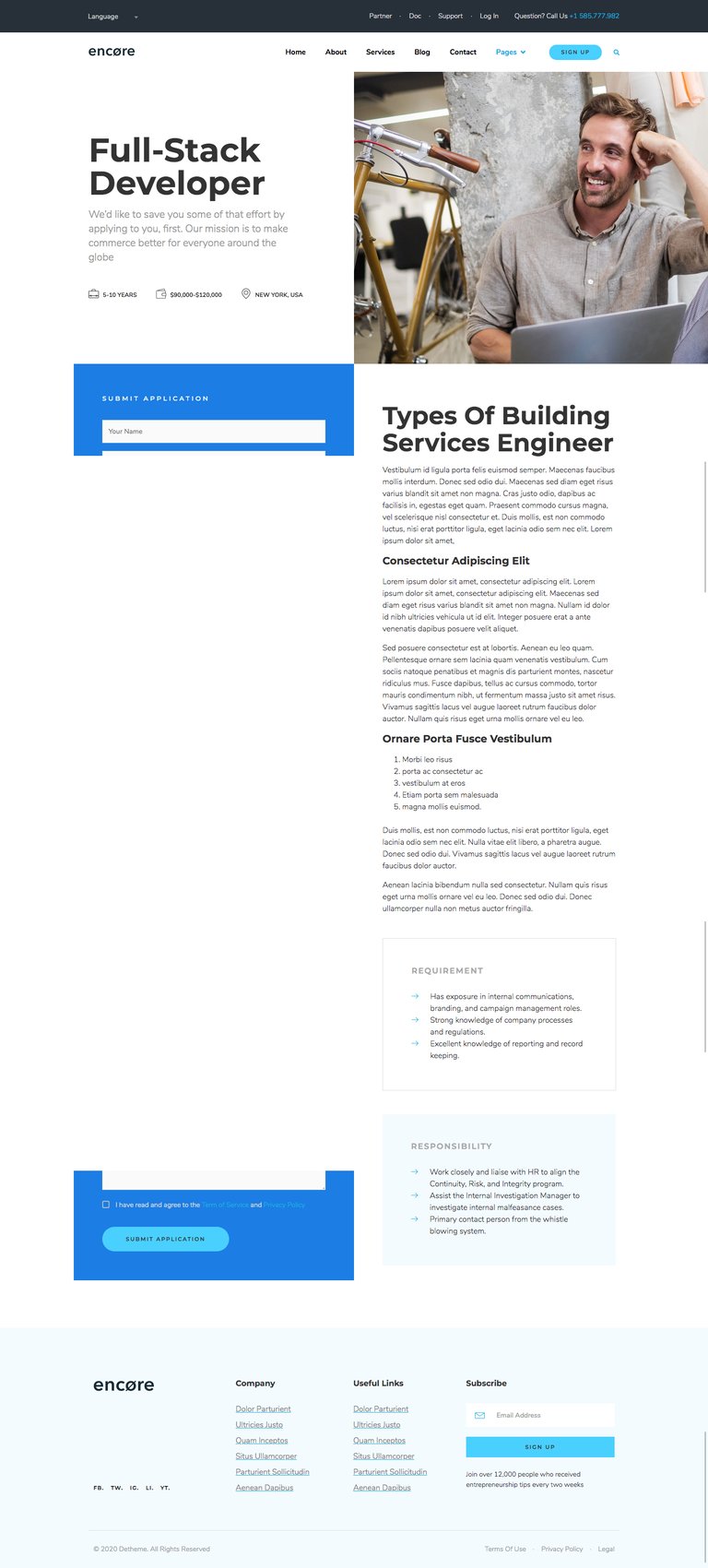 Encore - Multi-purpose Business Template Kit