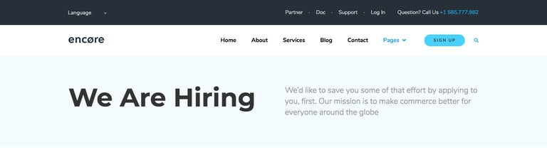 Encore - Multi-purpose Business Template Kit