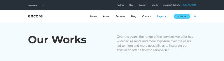 Encore - Multi-purpose Business Template Kit