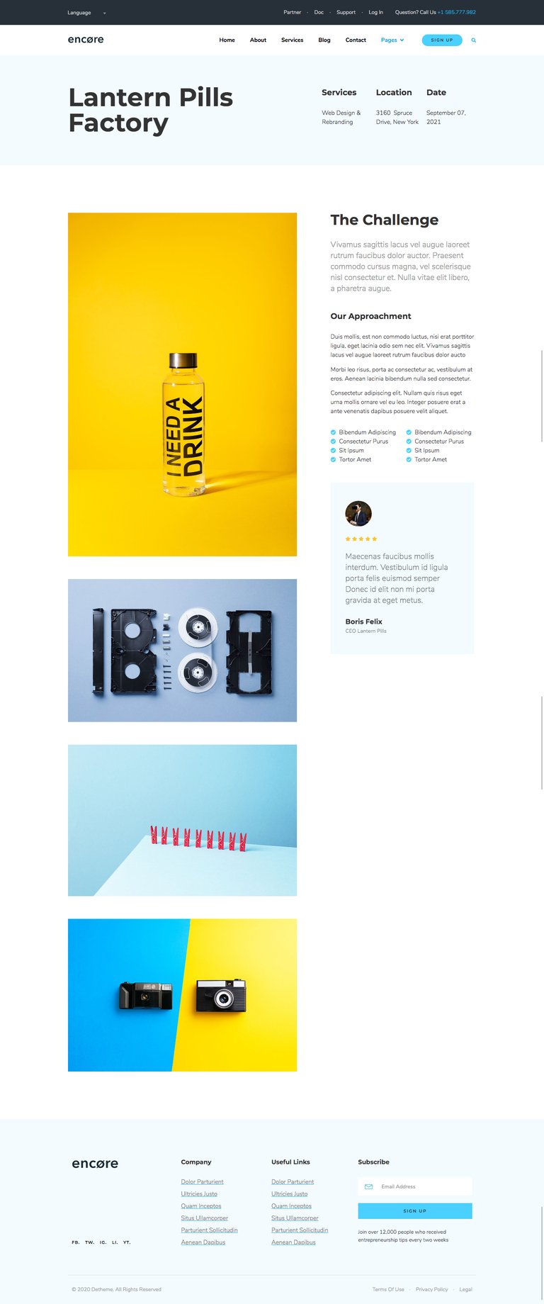 Encore - Multi-purpose Business Template Kit