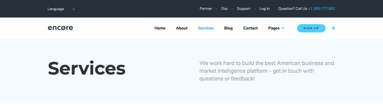 Encore - Multi-purpose Business Template Kit