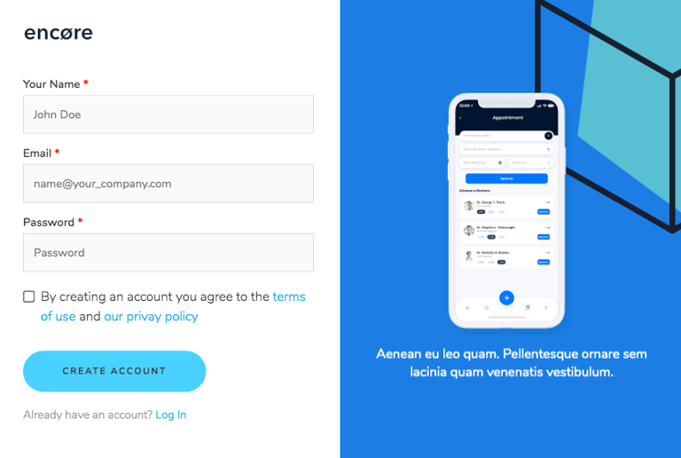 Encore - Multi-purpose Business Template Kit