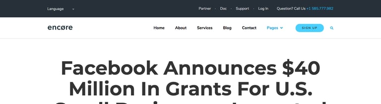 Encore - Multi-purpose Business Template Kit