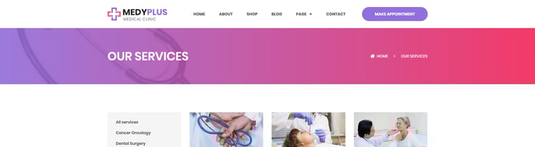 Medyplus - Medical, Clinic Template Kit