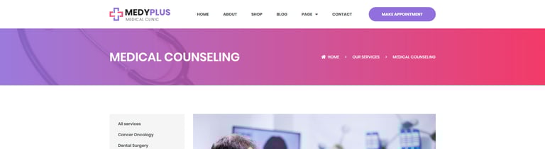 Medyplus - Medical, Clinic Template Kit