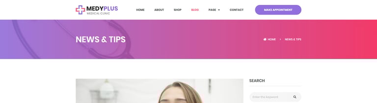 Medyplus - Medical, Clinic Template Kit