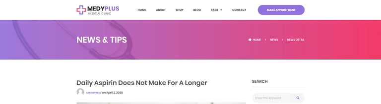 Medyplus - Medical, Clinic Template Kit