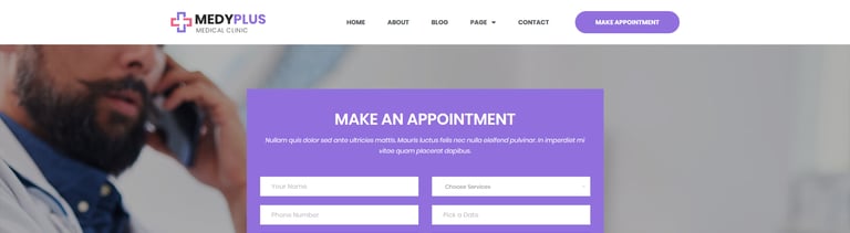 Medyplus - Medical, Clinic Template Kit