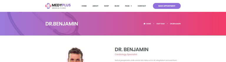 Medyplus - Medical, Clinic Template Kit