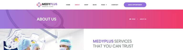 Medyplus - Medical, Clinic Template Kit